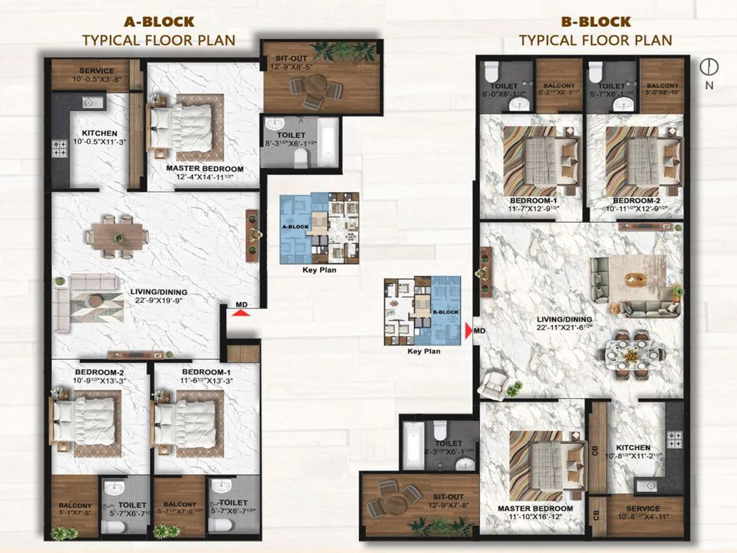 Anugragha Sai Prestige Floor Plans