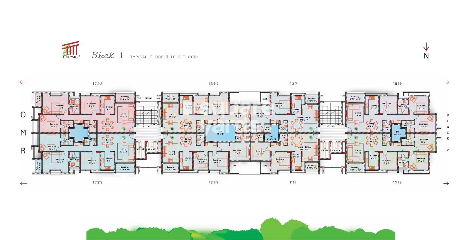 Appaswamy Cityside Floor Plans