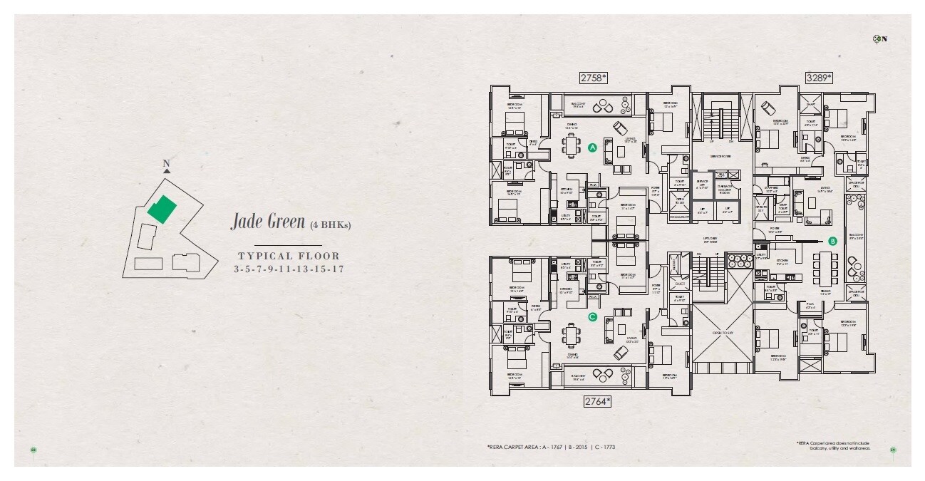 Appaswamy Clover By The River Floor Plans