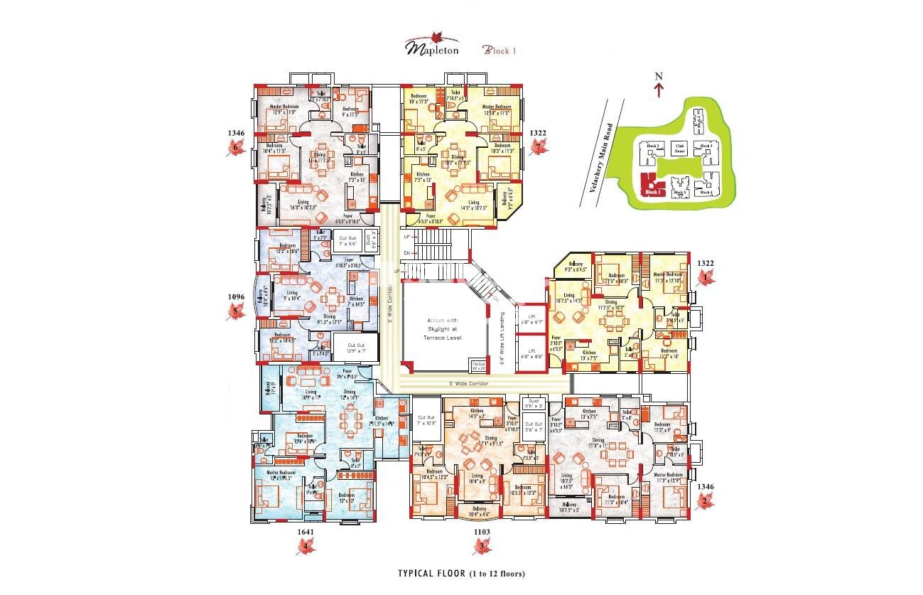 Appaswamy Mapleton Floor Plans