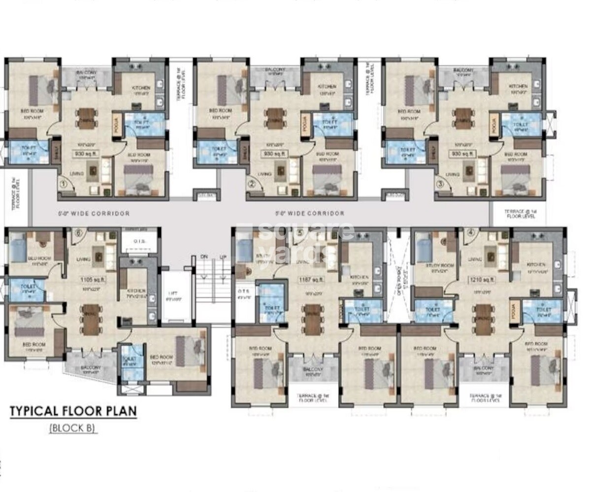 ARA Vinesh Enclave Floor Plans