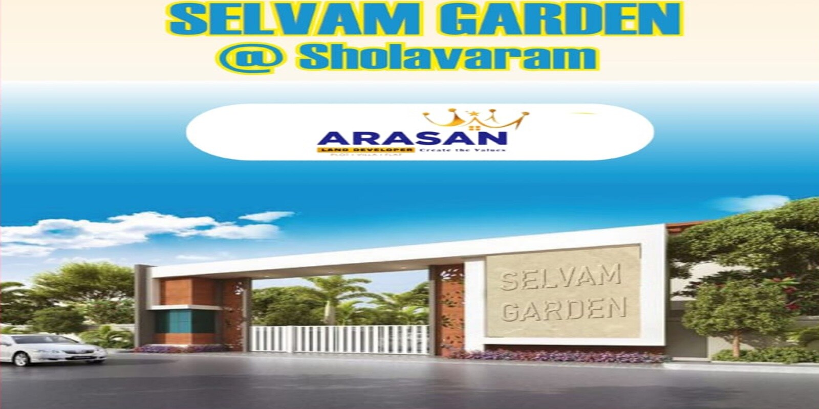 Arasan Selvam Garden residential project in Cholavaram
