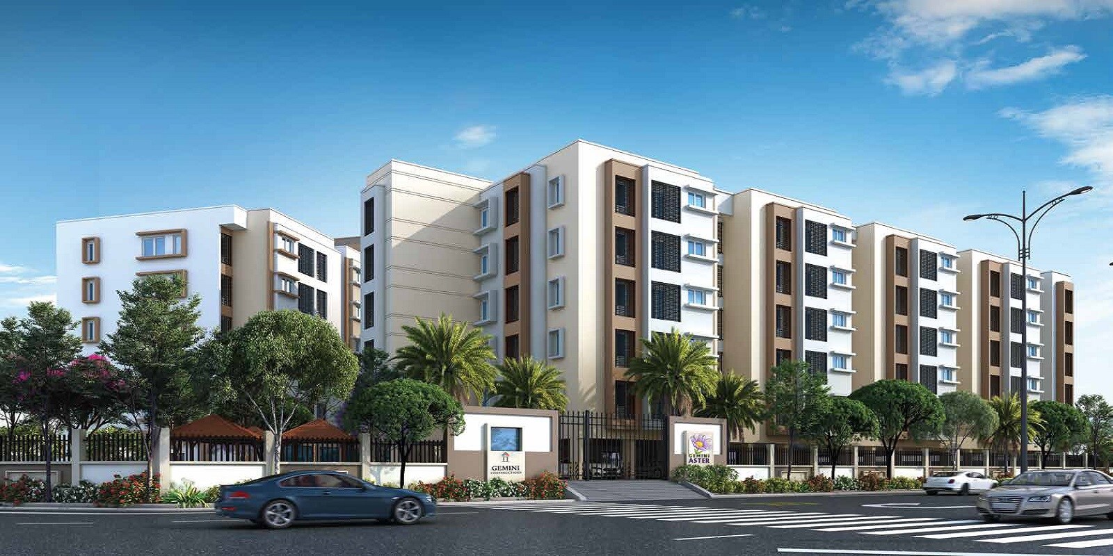 Arboretum Gemini Aster residential project in Polacheri