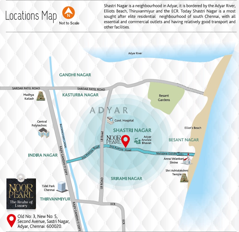 ARC Noor Pearl Location Image