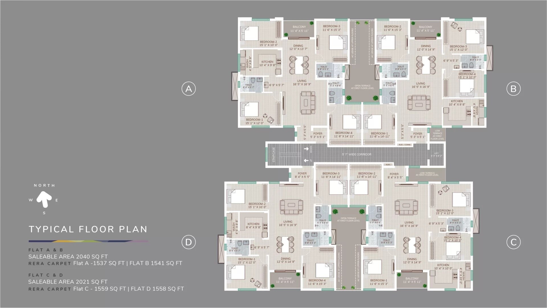 Arihant Vivriti Floor Plans