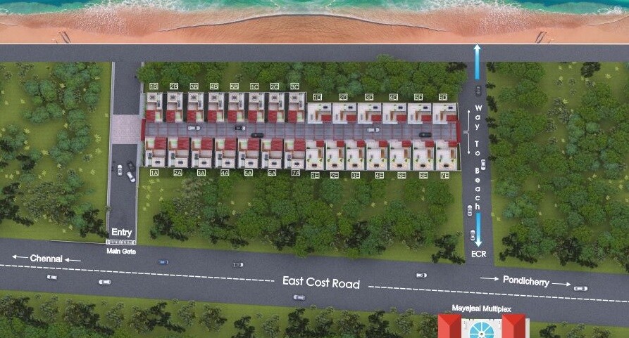 Arima Chiron Villa Master Plan 1