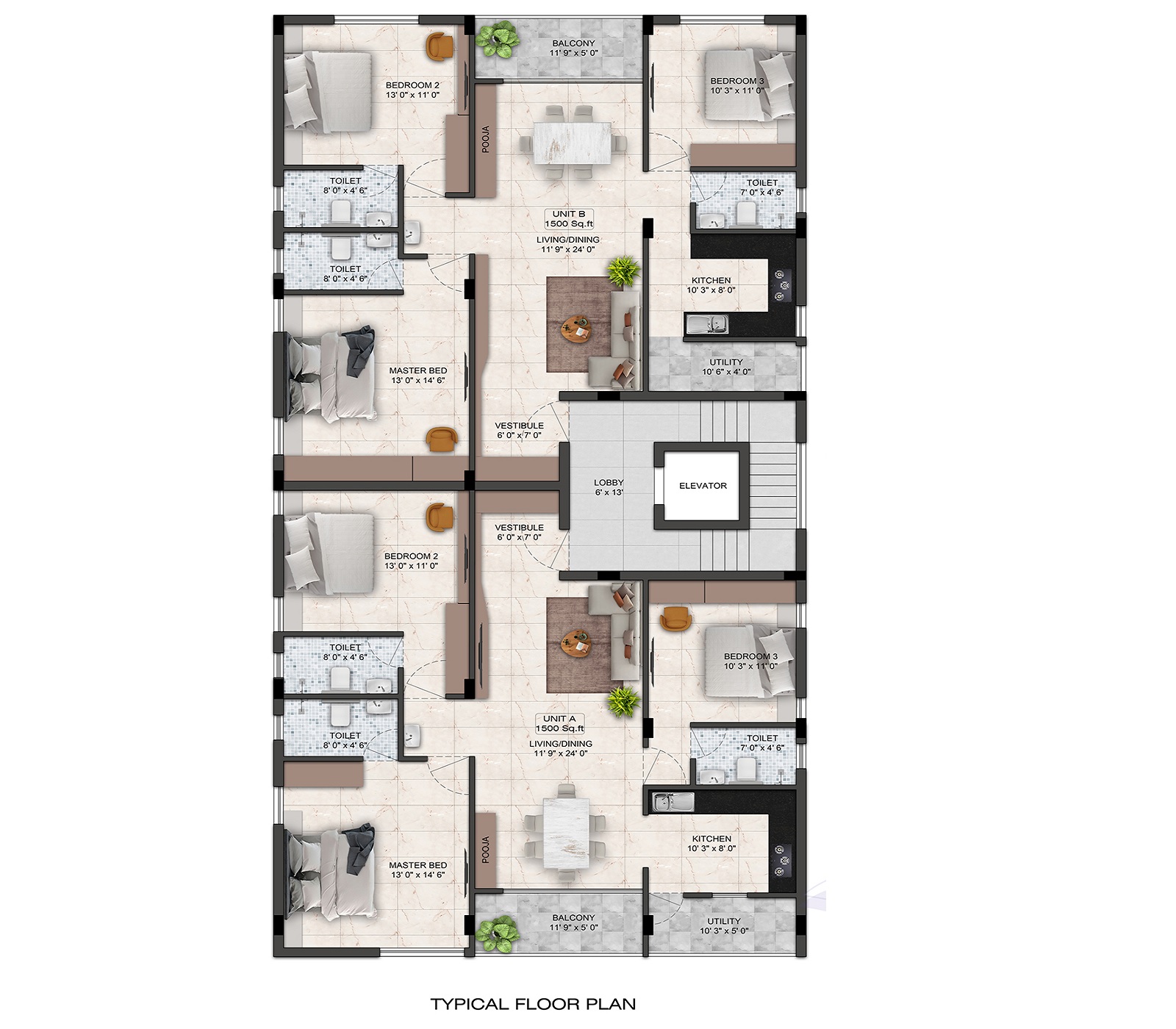 ARK Kurinji Meadows Floor Plans