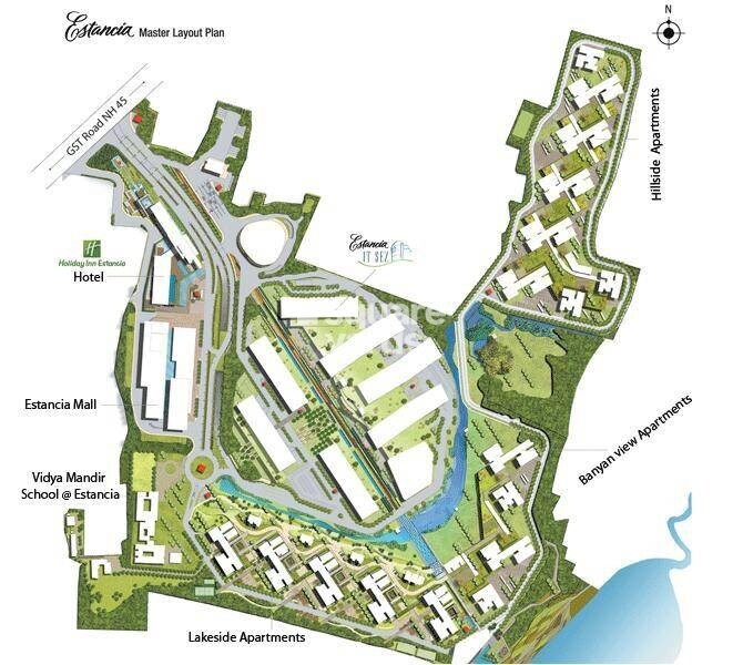 Arun Excello Estancia Master Plan 1