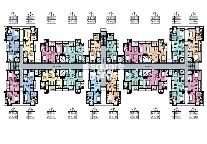 Arun Excello Sharada Floor Plans