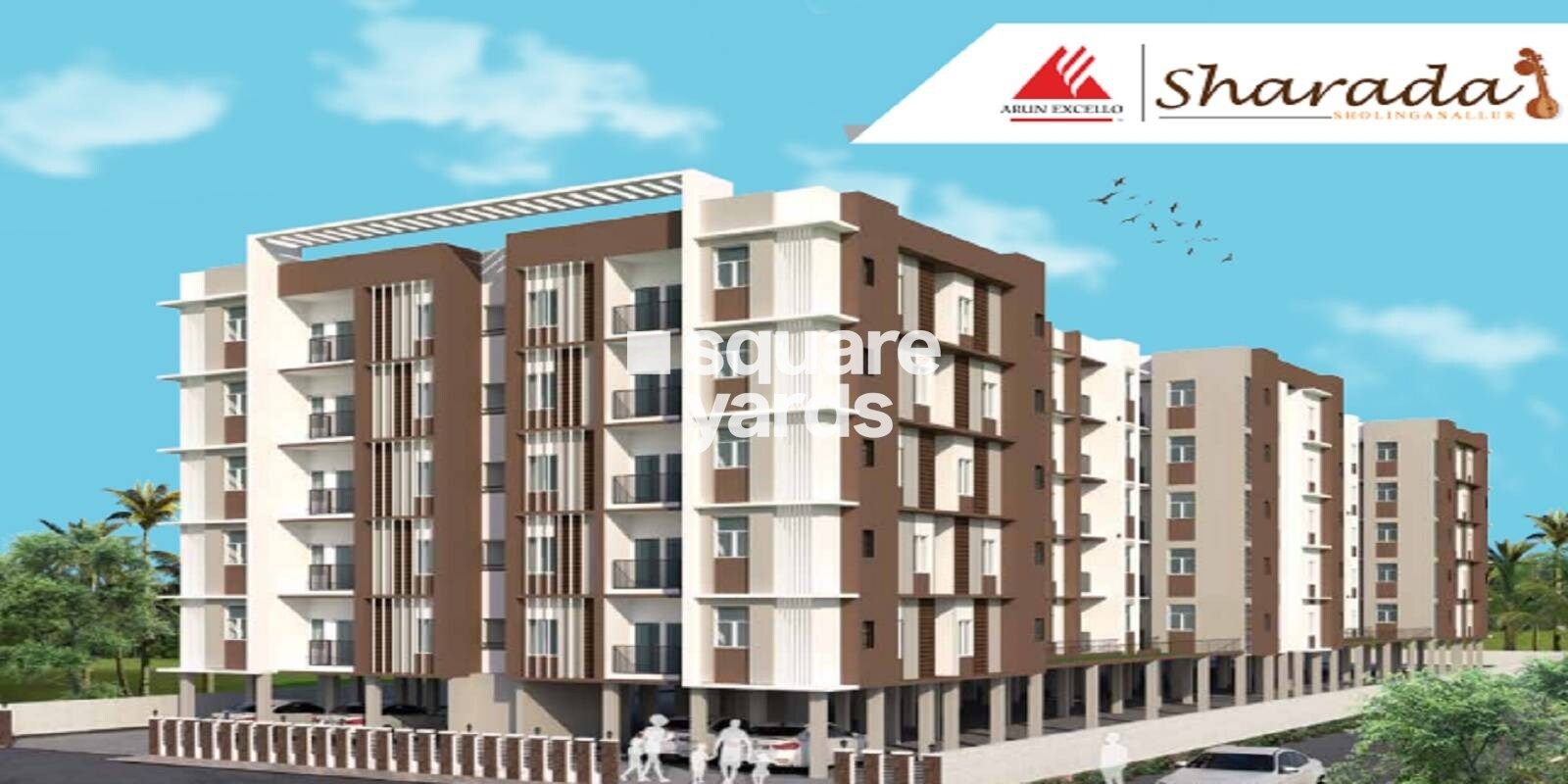 Arun Excello Sharada residential project in Sholinganallur