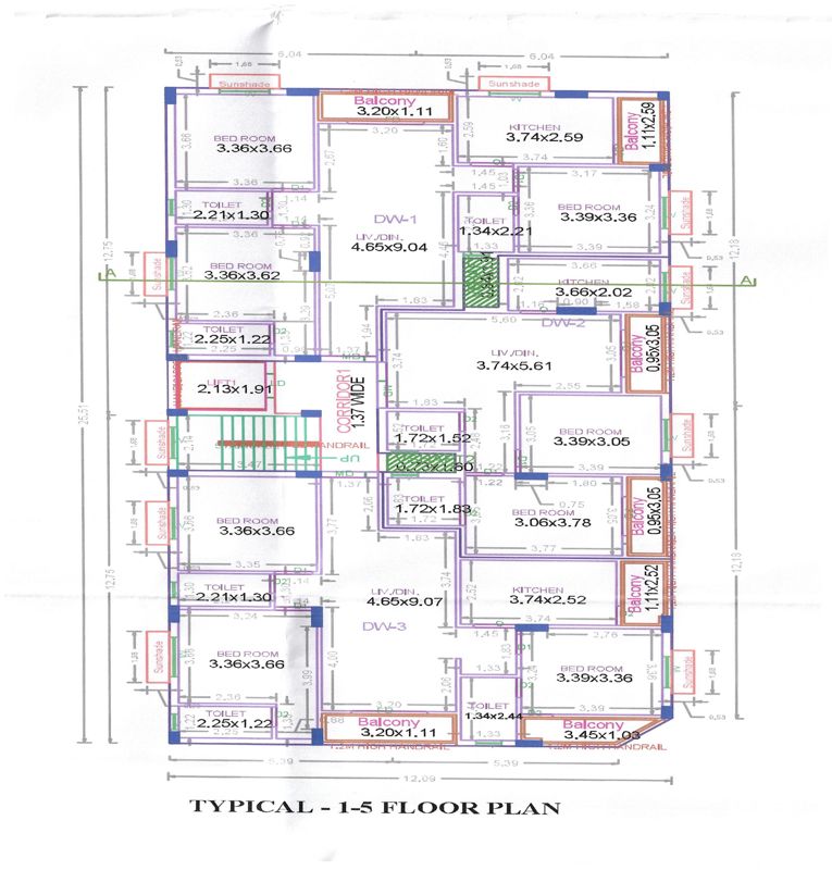 Arun Westin Enclave Floor Plans