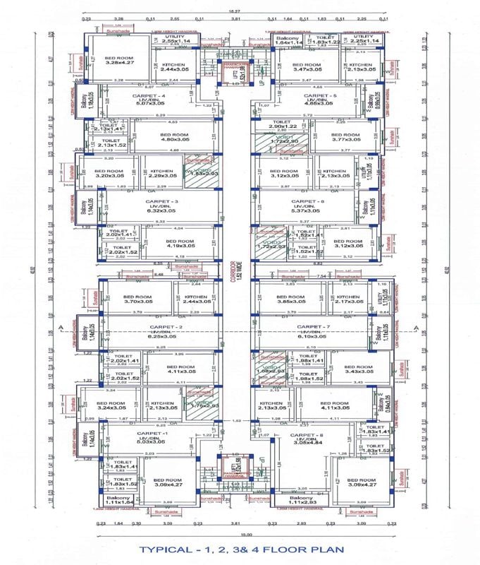 Ashvar Galaxy Floor Plans