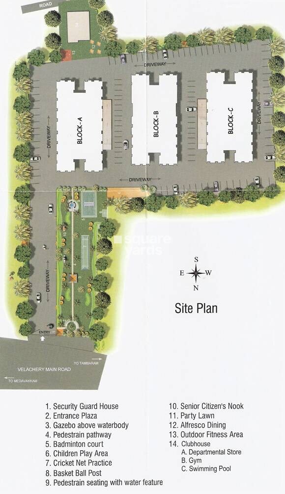 Asvini Akila Heights Master Plan 1