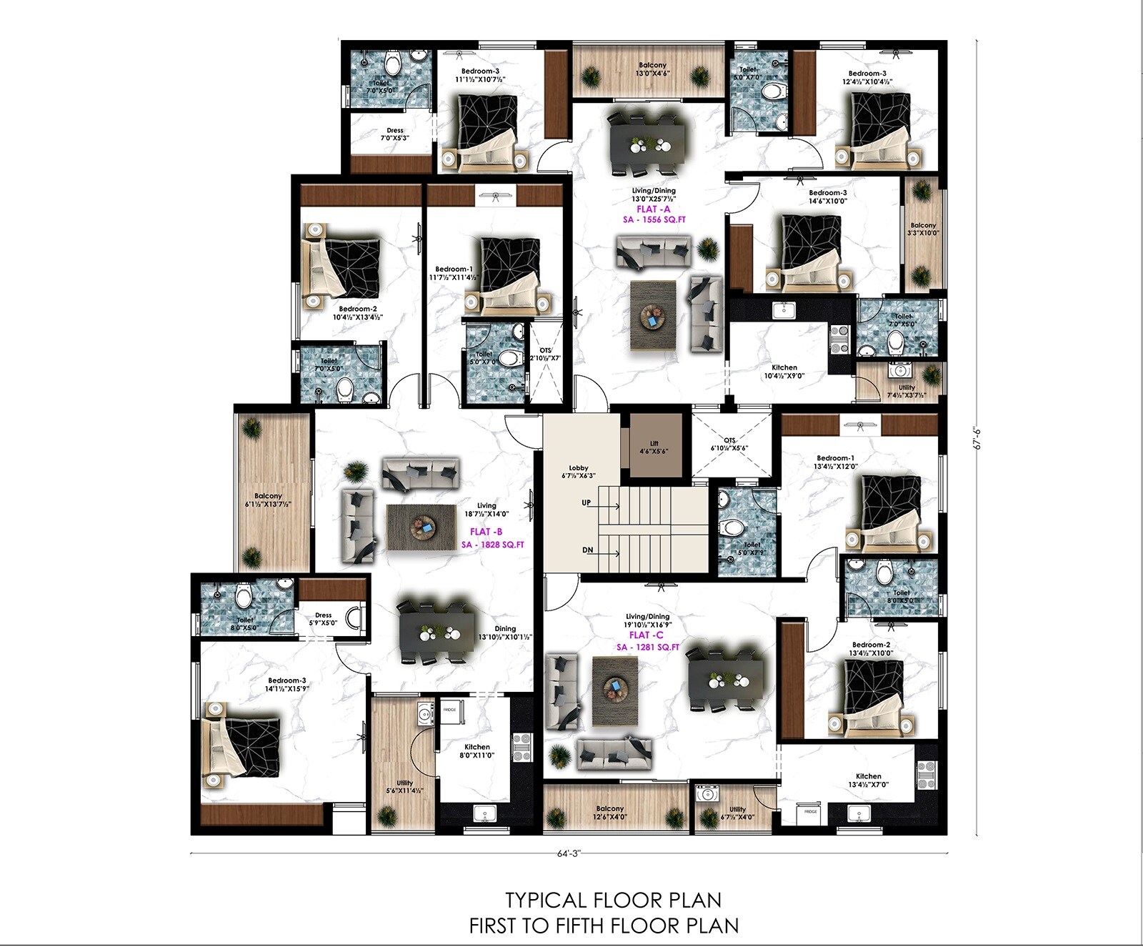 Avinya Spectra Floor Plans