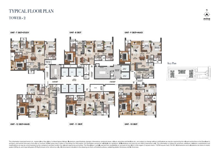 Brigade Altius Floor Plans 4