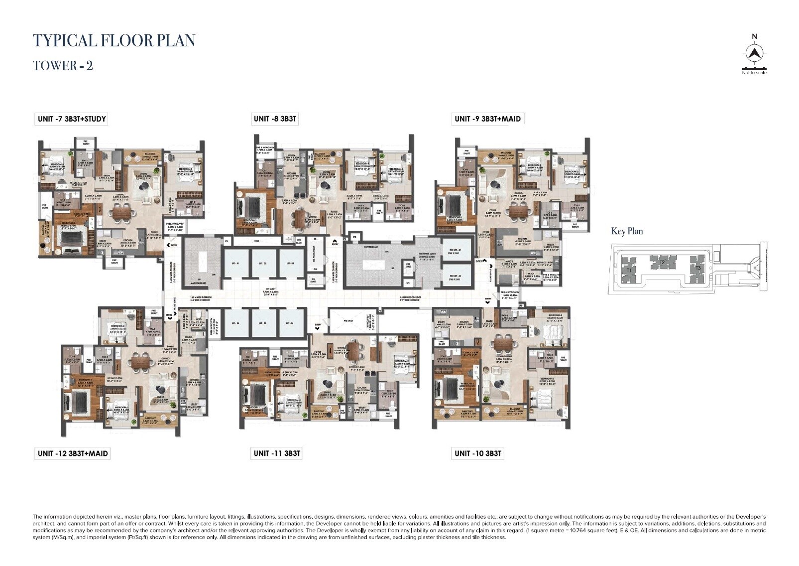 Brigade Altius Floor Plans 4