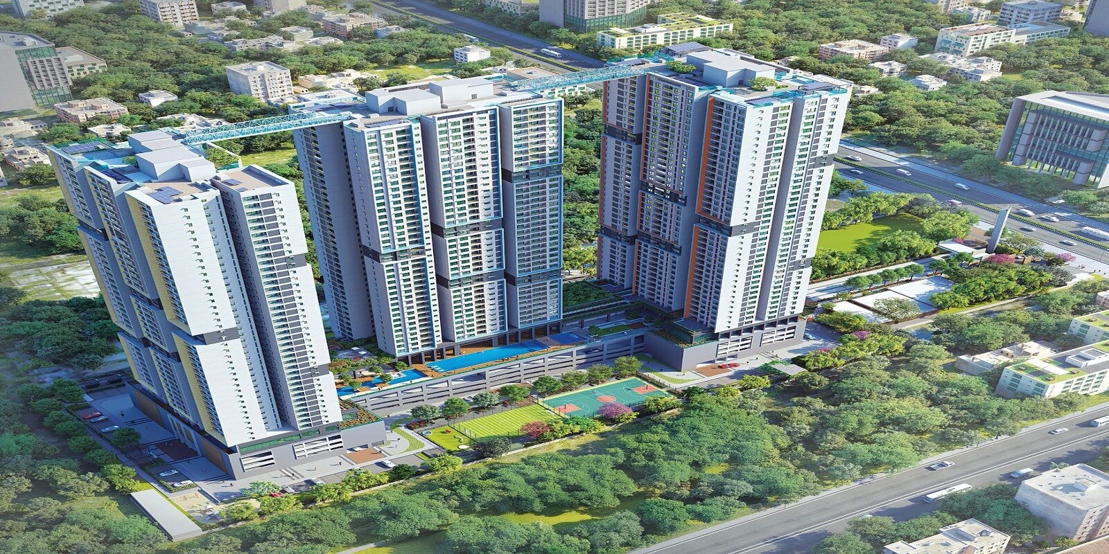 Brigade Altius residential project in Sholinganallur