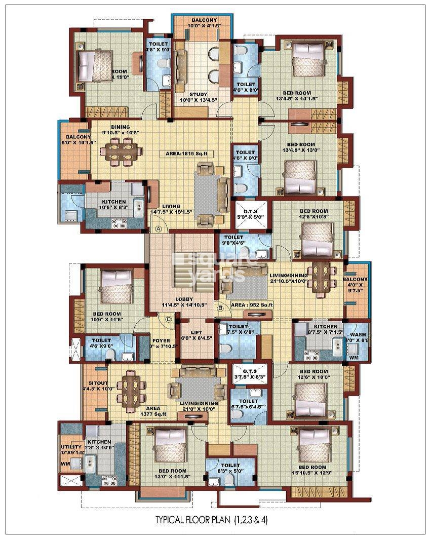 Casa Grande Epica Floor Plans