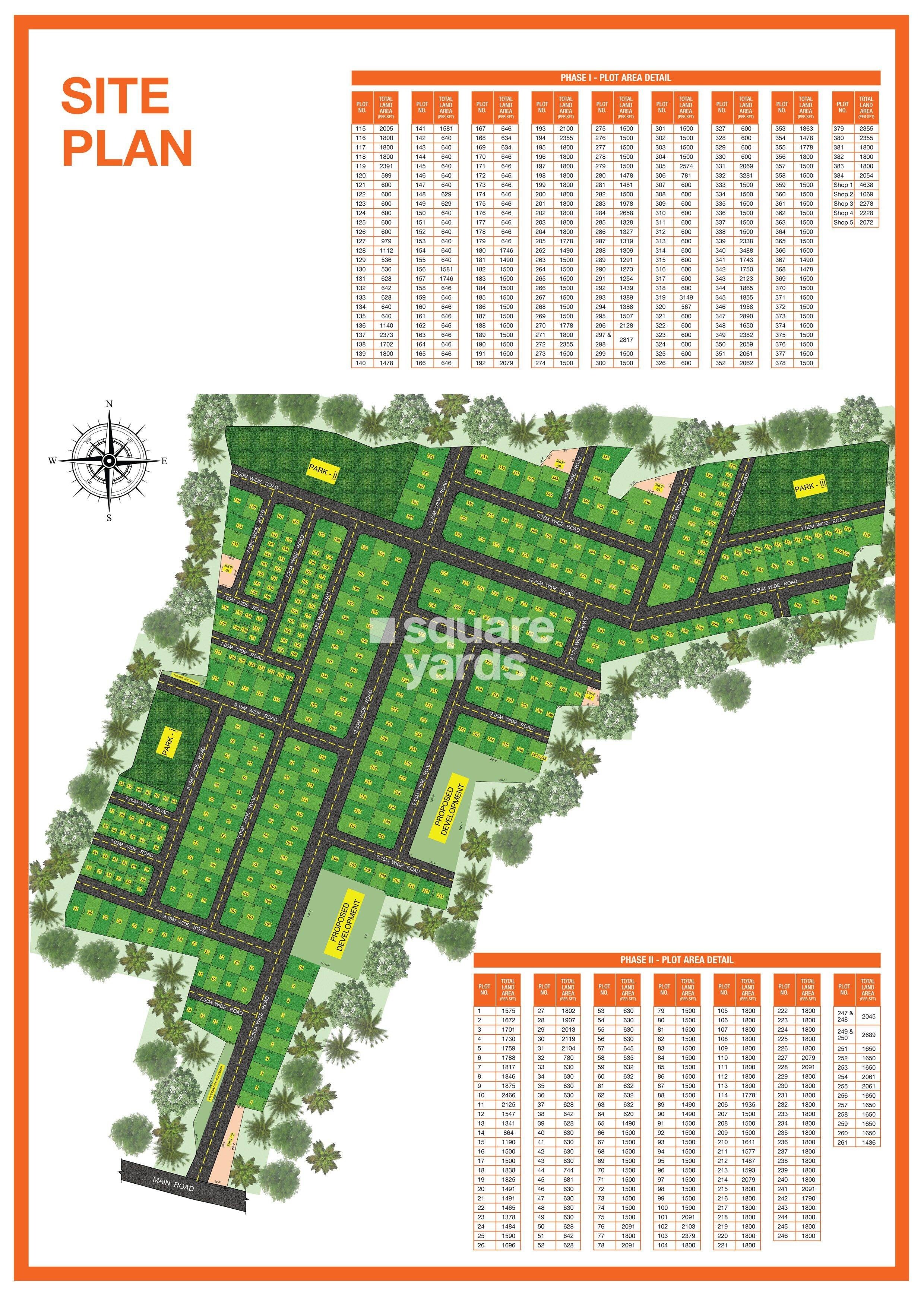 Casa Grande Kuthambakkam Master Plan 1