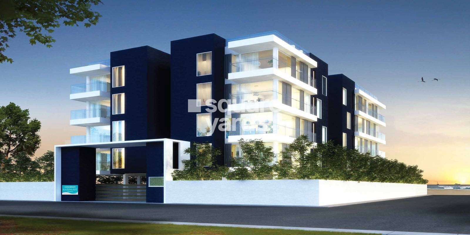 Casa Grande Marina Bay residential project in Thiruvanmiyur