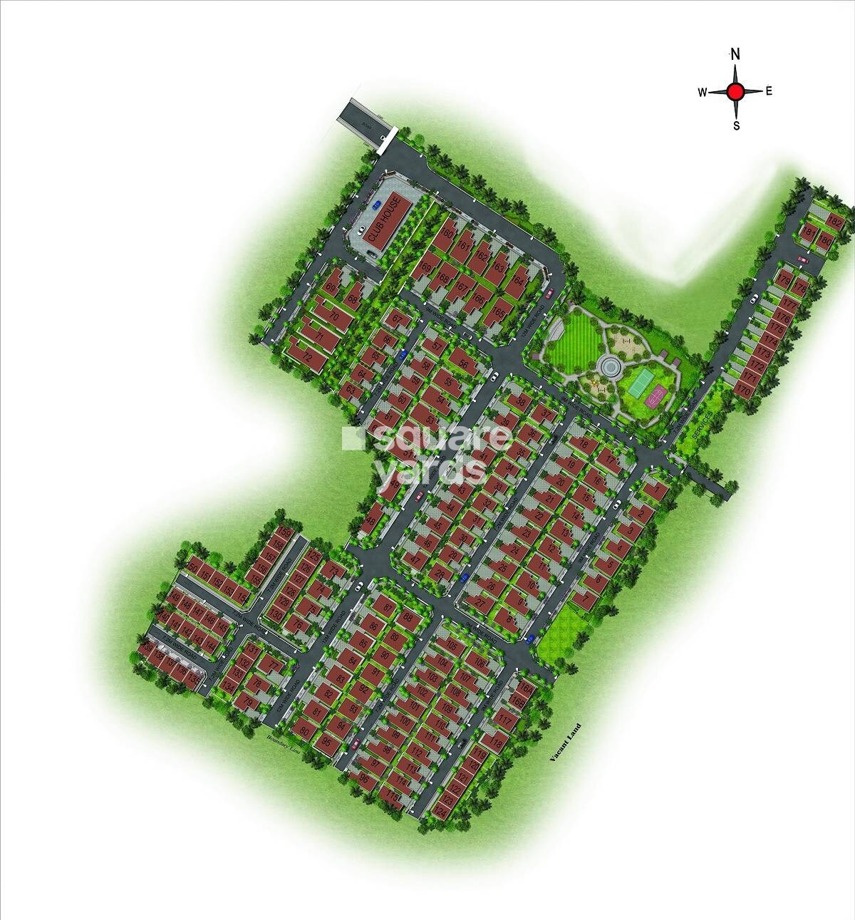 Casa Grande Thirumudivakkam Master Plan 1