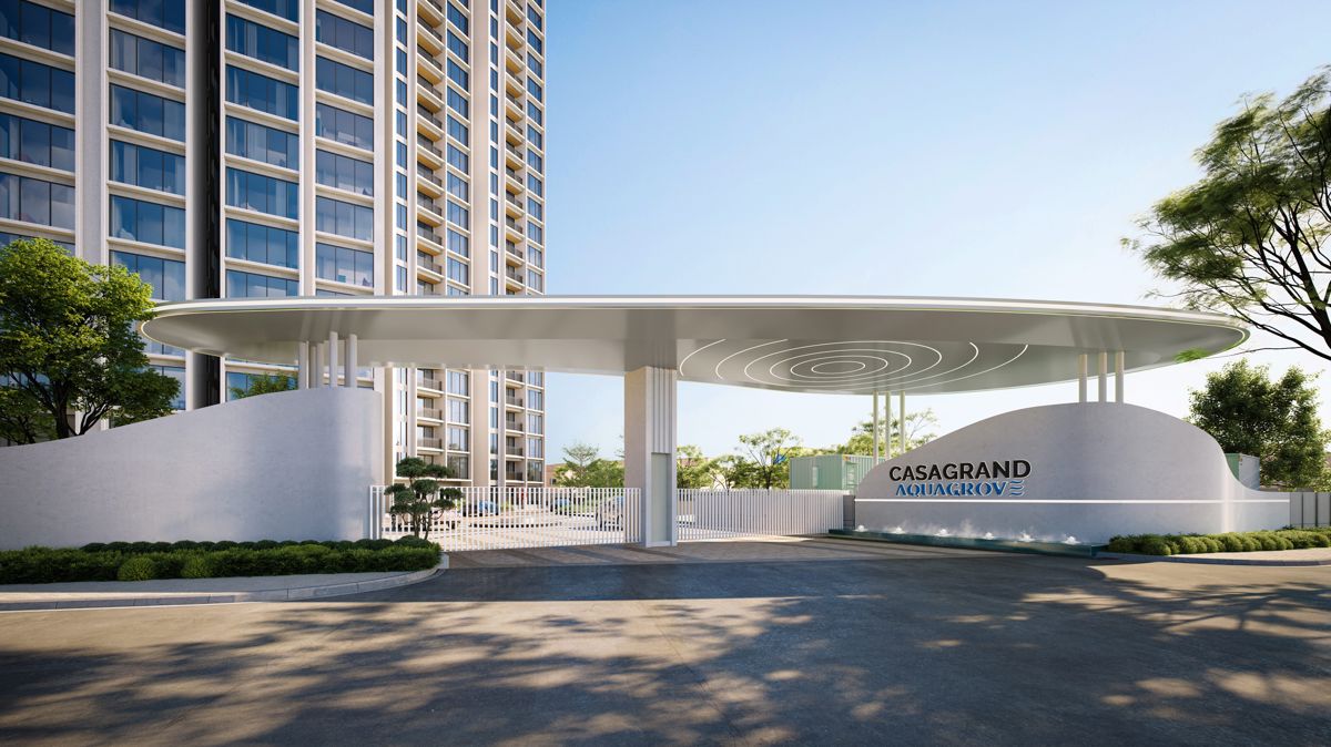 Casagrand Aquagrove Entrance View