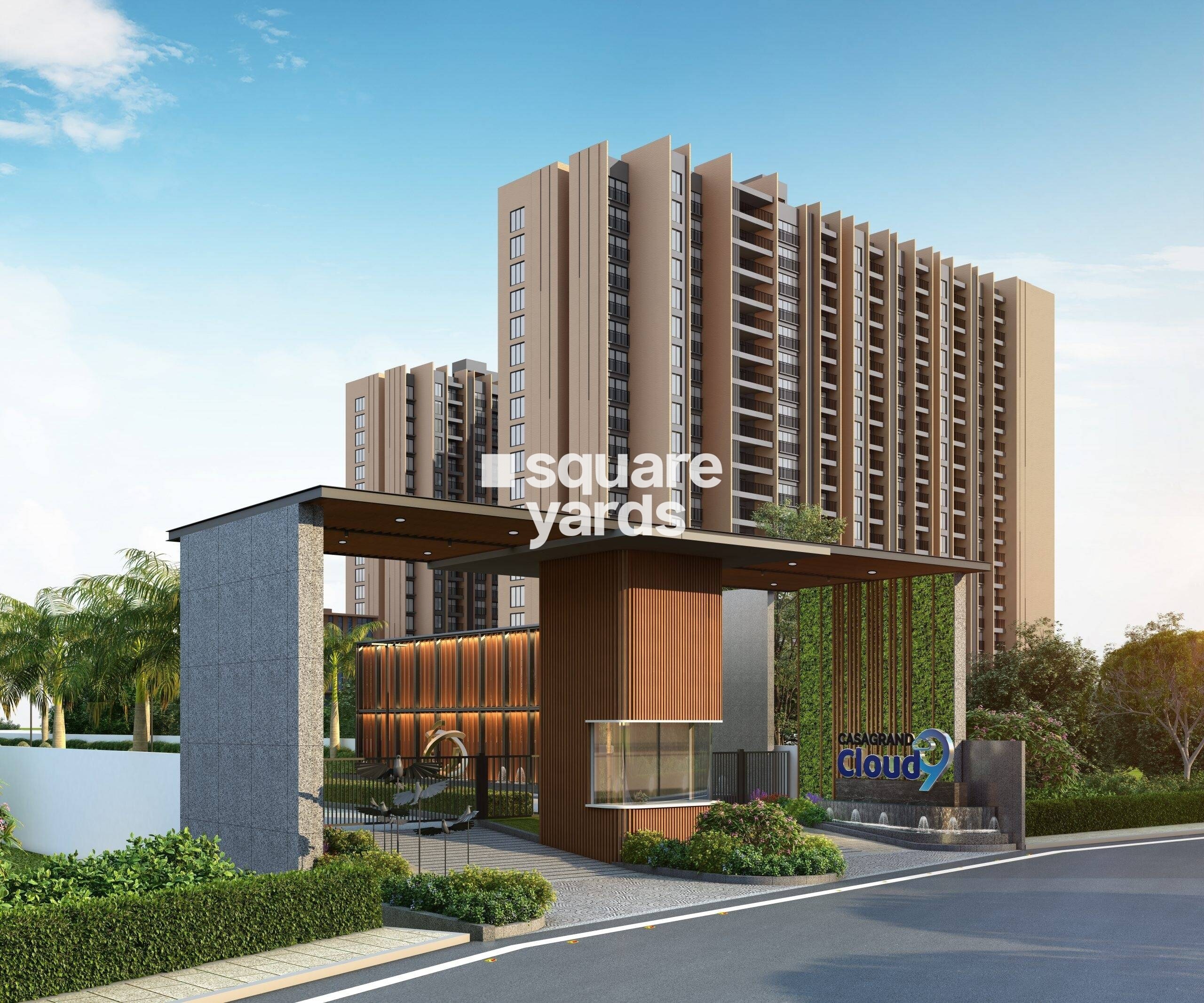Casagrand Cloud9 Entrance View