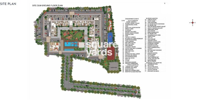 Casagrand Cloud9 Master Plan Image