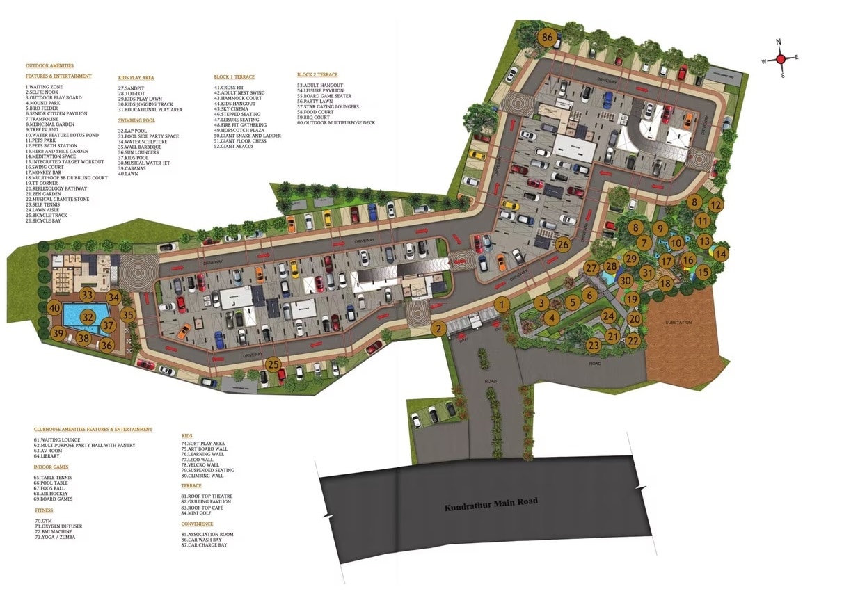 Casagrand Highclere Master Plan Image