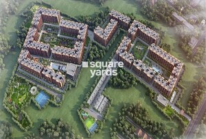 Casagrand-Hola_an aerial view of a large field with houses and trees