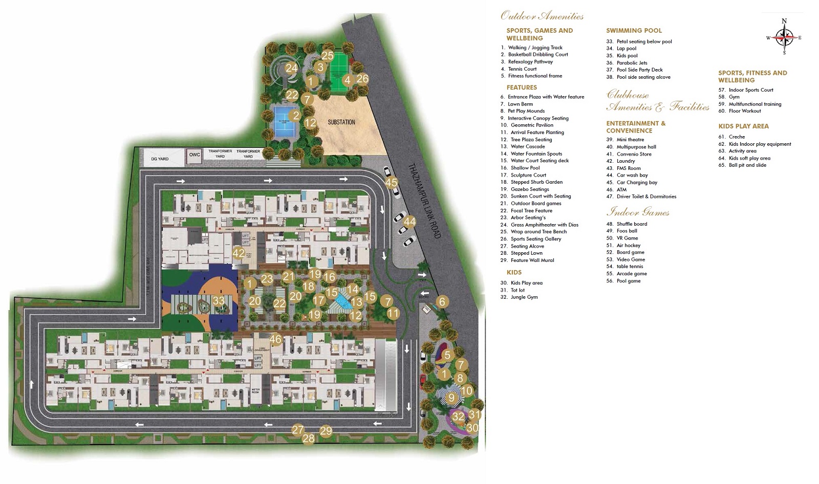 Casagrand Laurels Master Plan Image