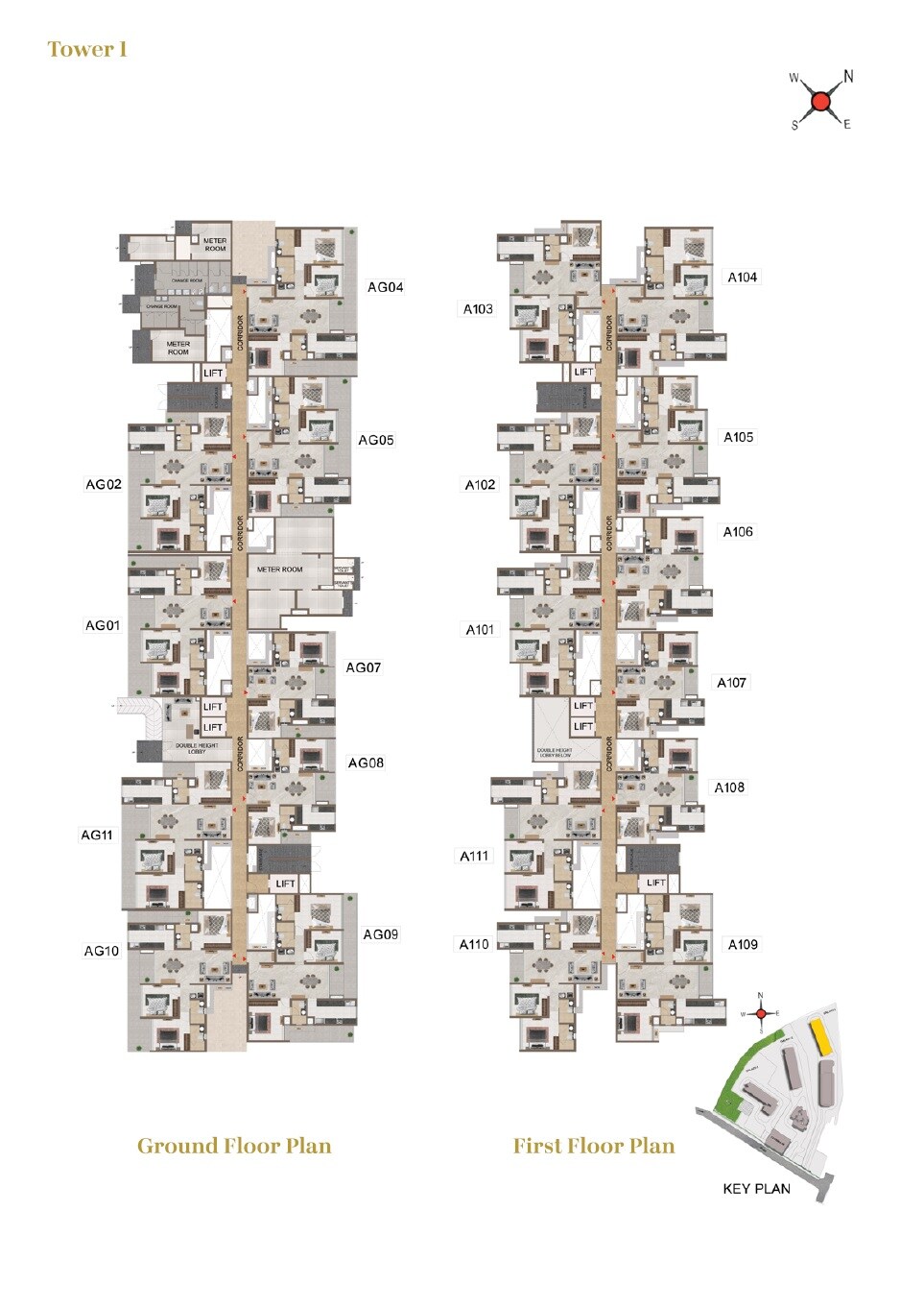 Casagrand Mercury Floor Plans 1