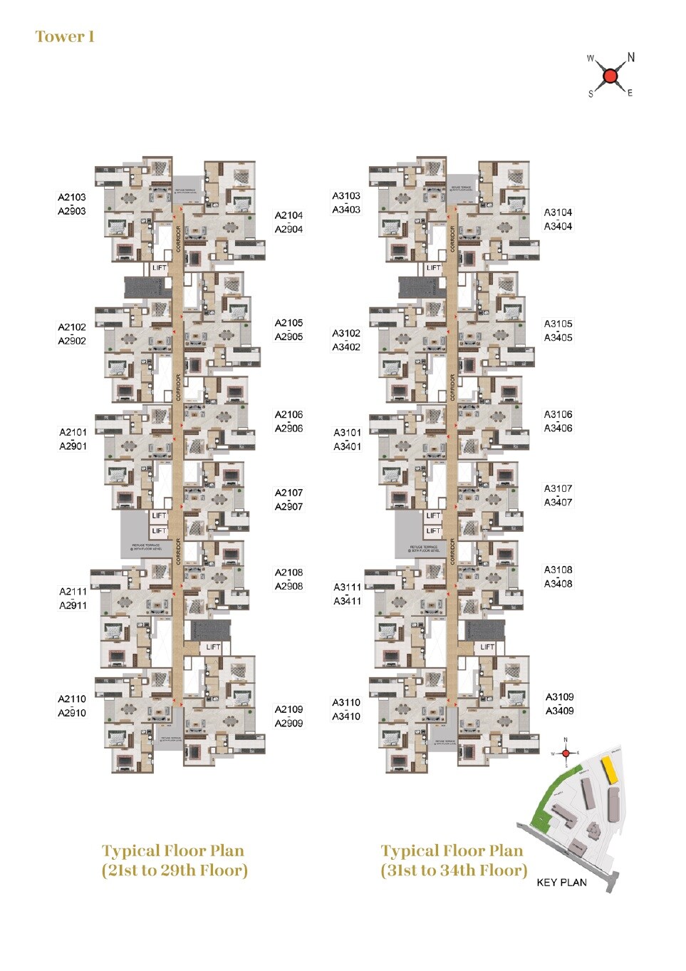 Casagrand Mercury Floor Plans 3