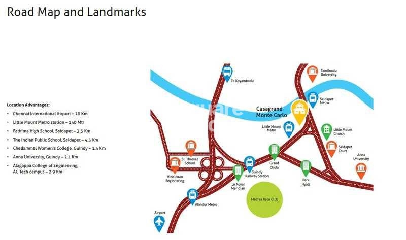 Casagrand Monte Carlo Location Image