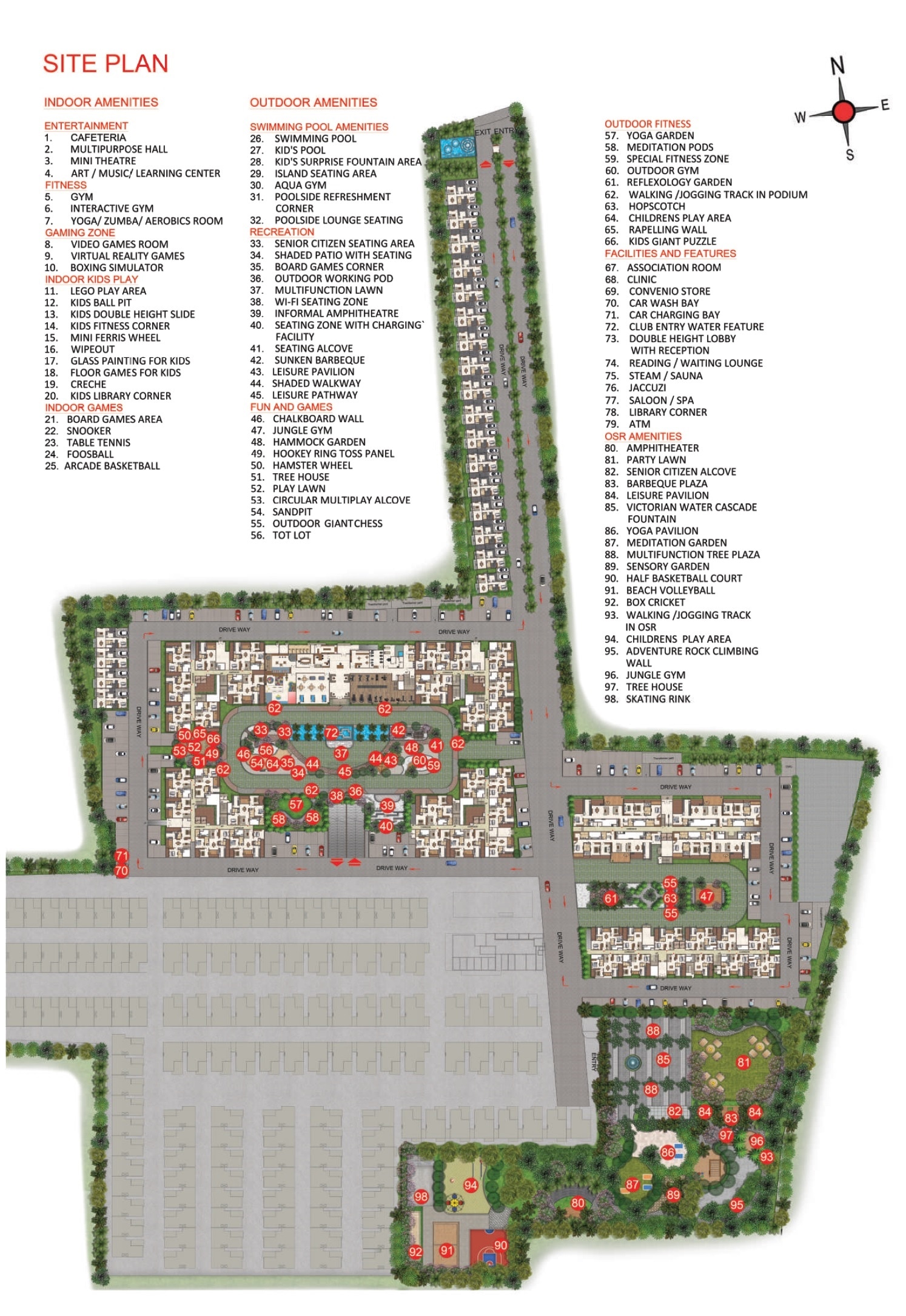 Casagrand Primrose Master Plan Image