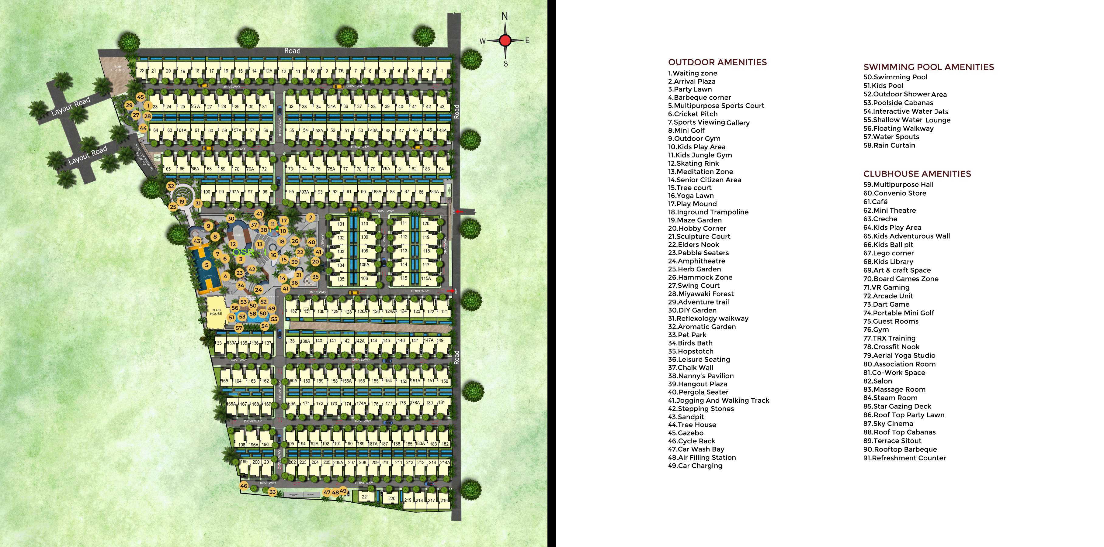 Casagrand Selenia Master Plan Image