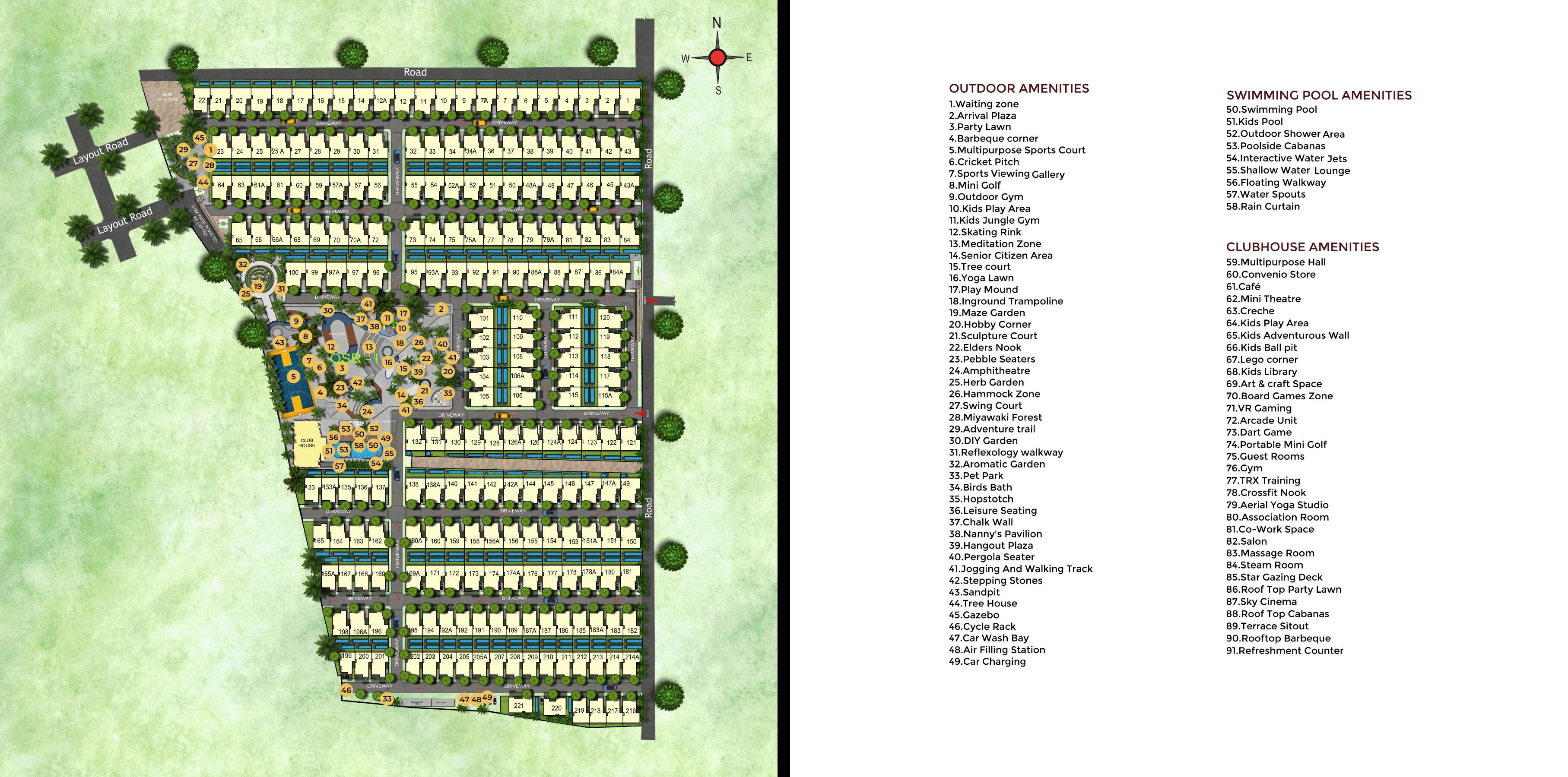 Casagrand Selenia Master Plan 1