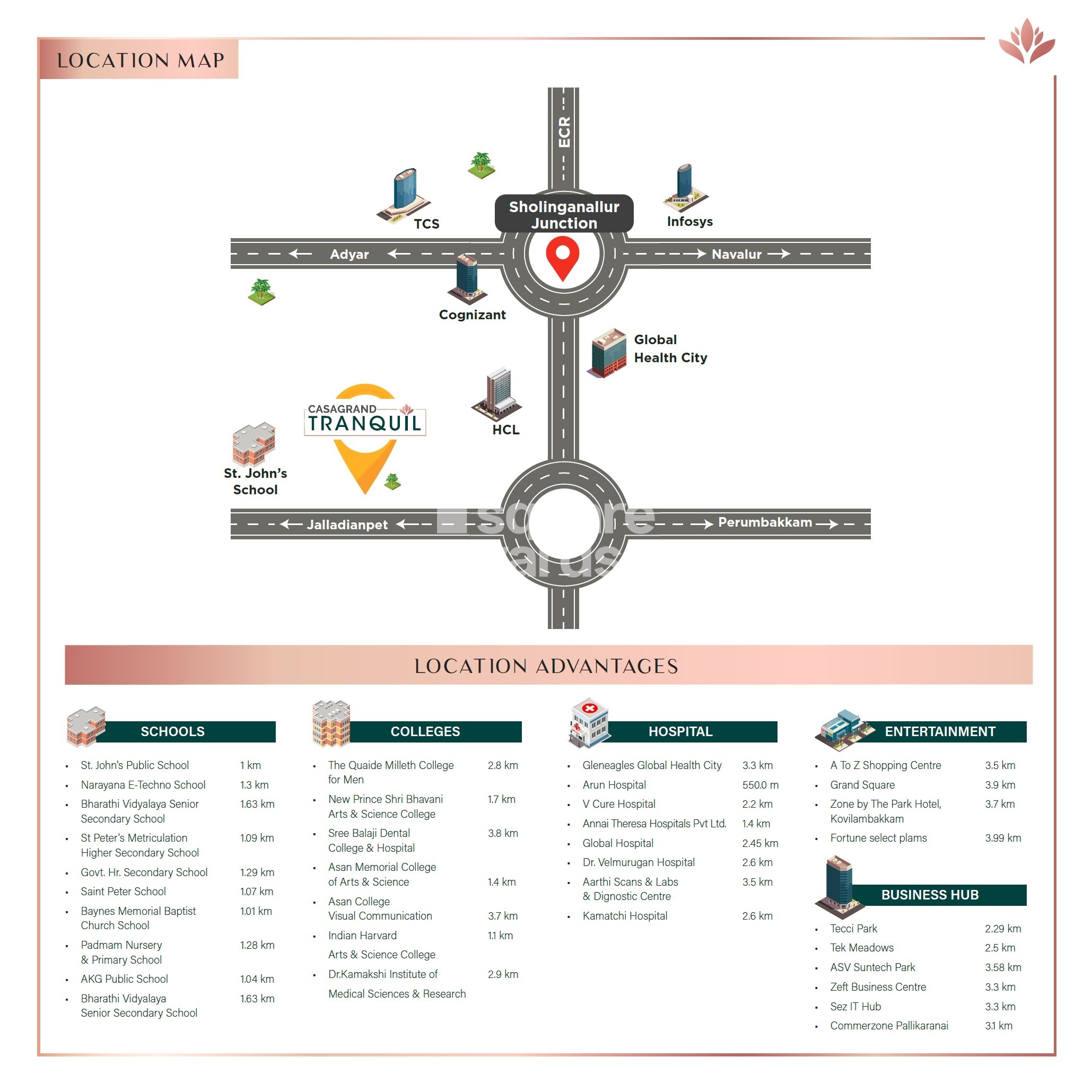 Representative image as actual visual unavailable for Casagrand Tranquil