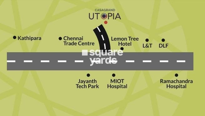 Casagrand Utopia Location Image