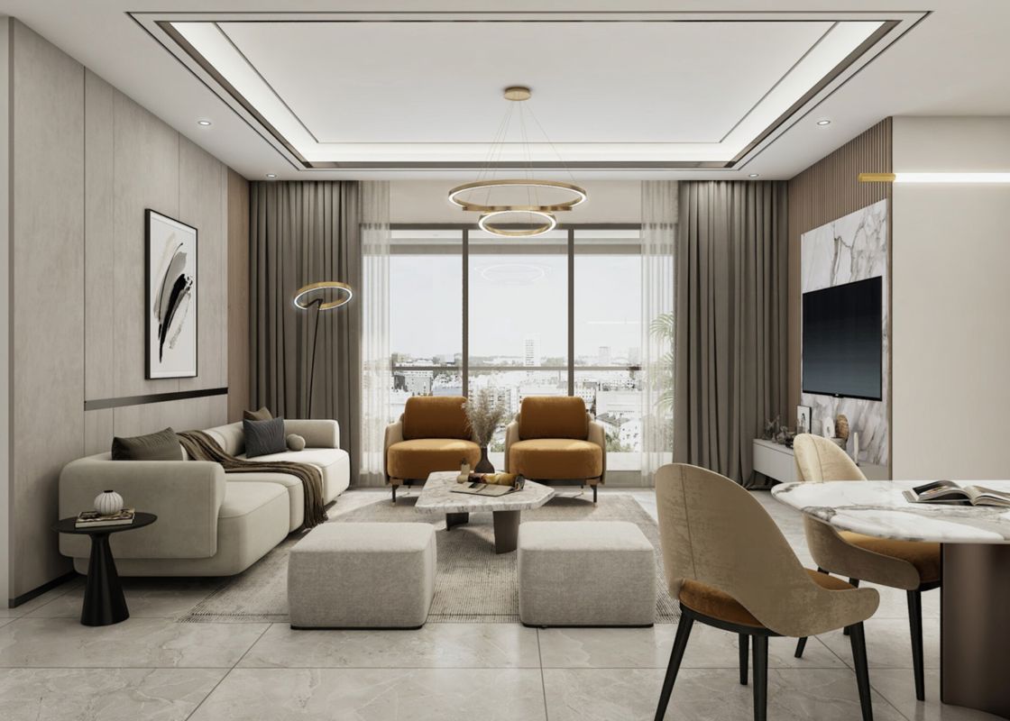 Chaitanya Raj Shri Apartment Interiors