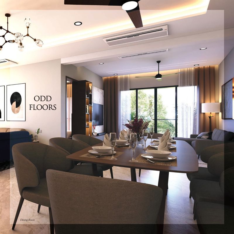 Chaitanya Shravan Apartment Interiors