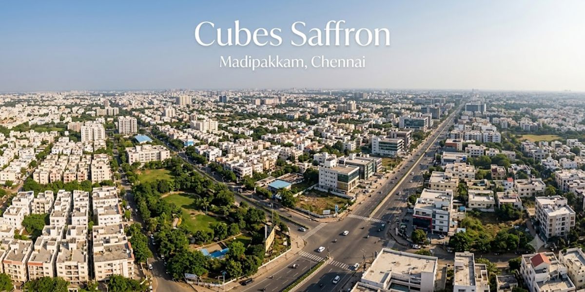 Cubes Saffron residential project in Madipakkam