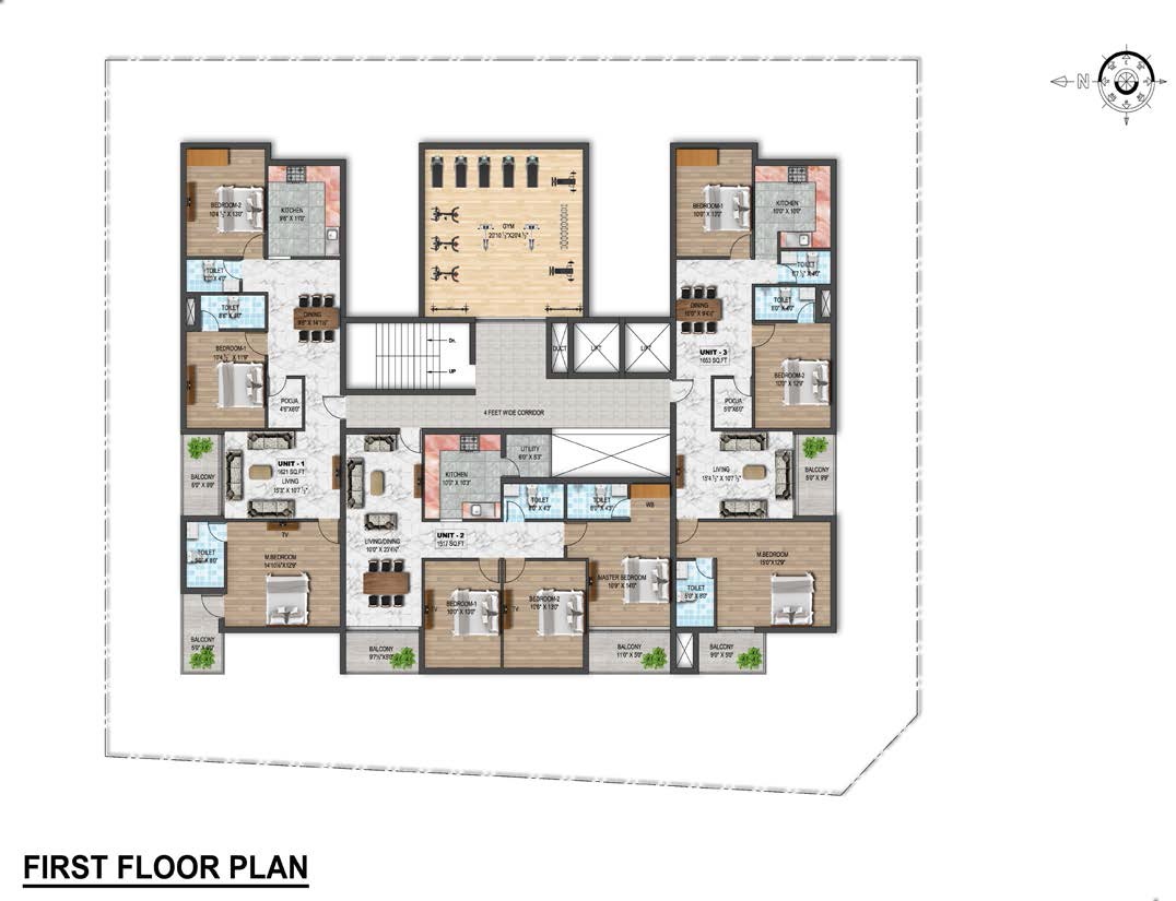 Dhiyaa Padmanabha Floor Plans