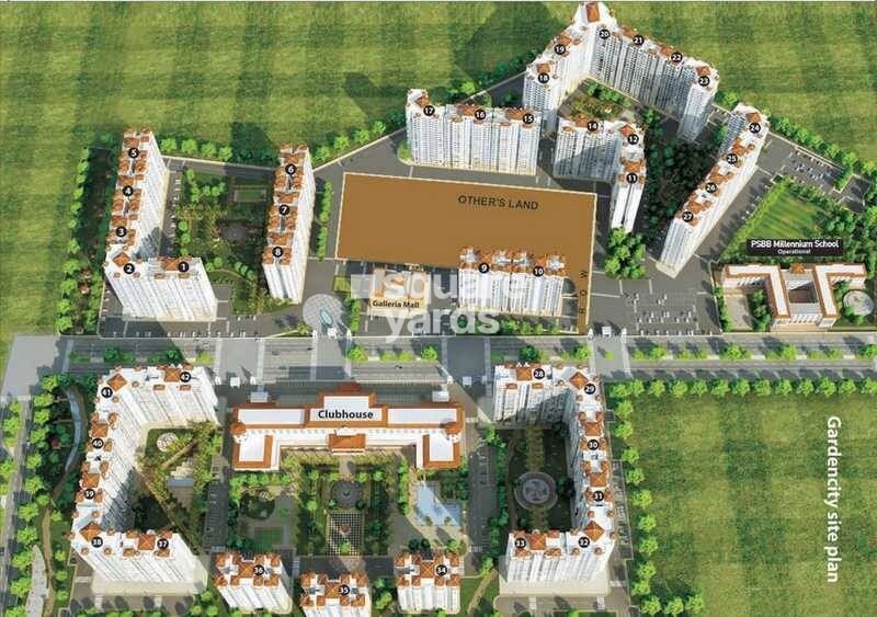 DLF-Gardencity_a grassy field with a baseball field