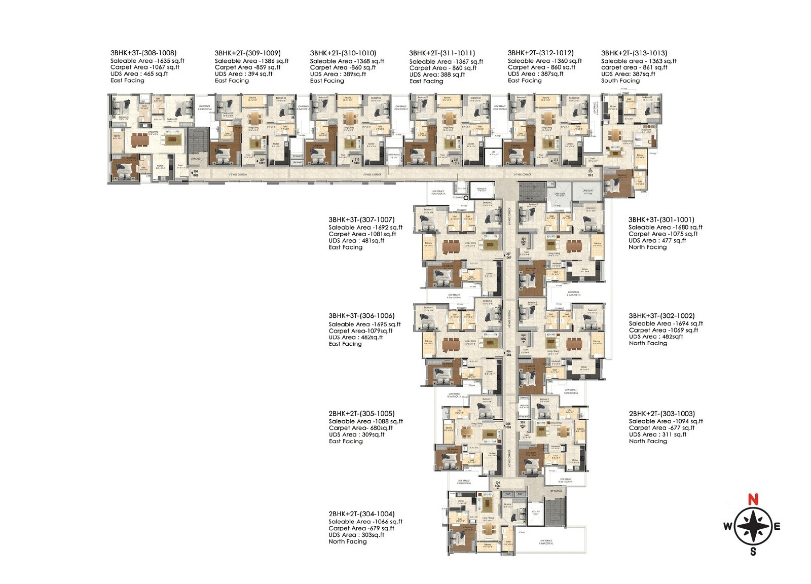 DRA Astra Floor Plans 1