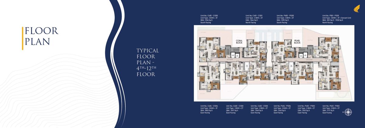 DRA Marina 100 Floor Plans