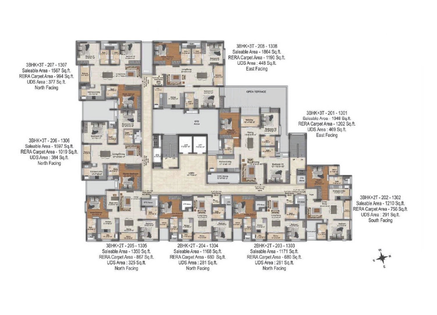 DRA Polaris Floor Plans 1