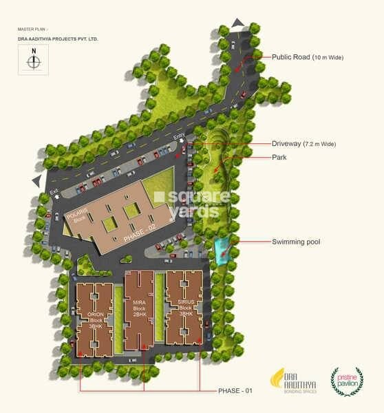 DRA Pristine Pavilion 1 Master Plan 1