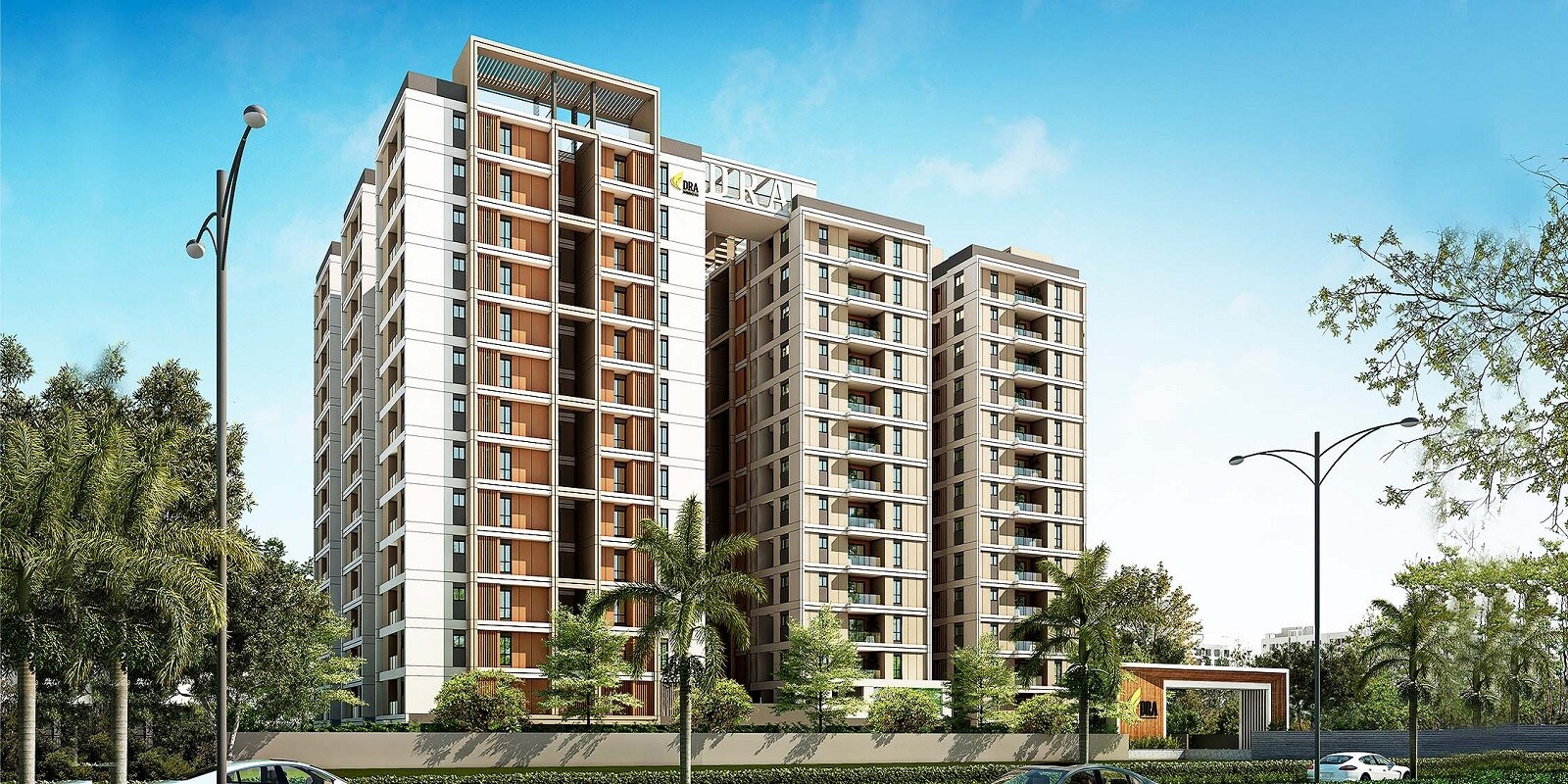 DRA Skylantis residential project in Sholinganallur