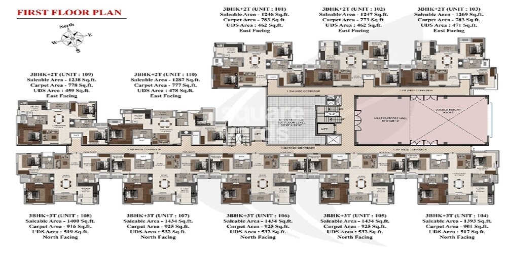 DRA Trinity Floor Plans 1